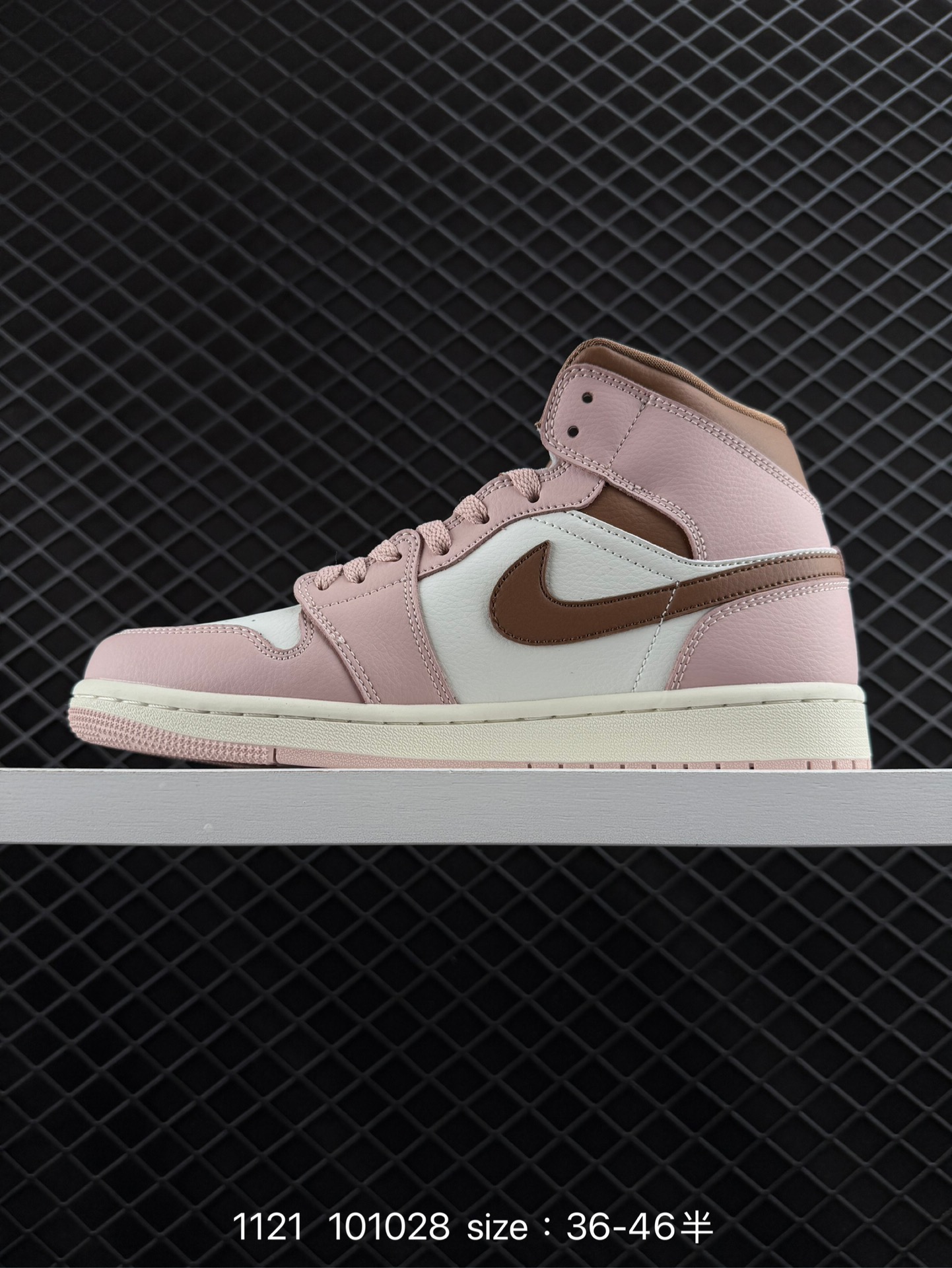 NIKE Air Jordan 1 Retro Mid”Reverse Black Toe“ TL BMXDAJ1